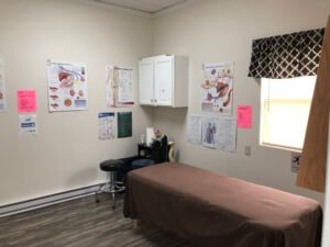 Davis Family Chiropractic Exam Room