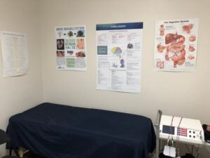 Davis Family Chiropractic Neuropathy and Pain Therapy Room