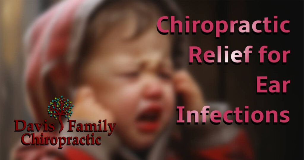 a distraught child in pain from an ear infection
