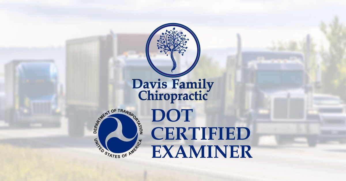 DOT Certified Medical Examiner DOT Physicals